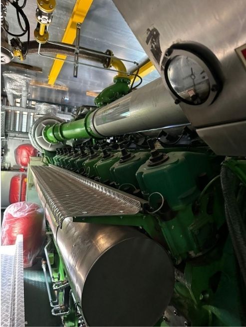 gas fueled generators Jenbacher 620