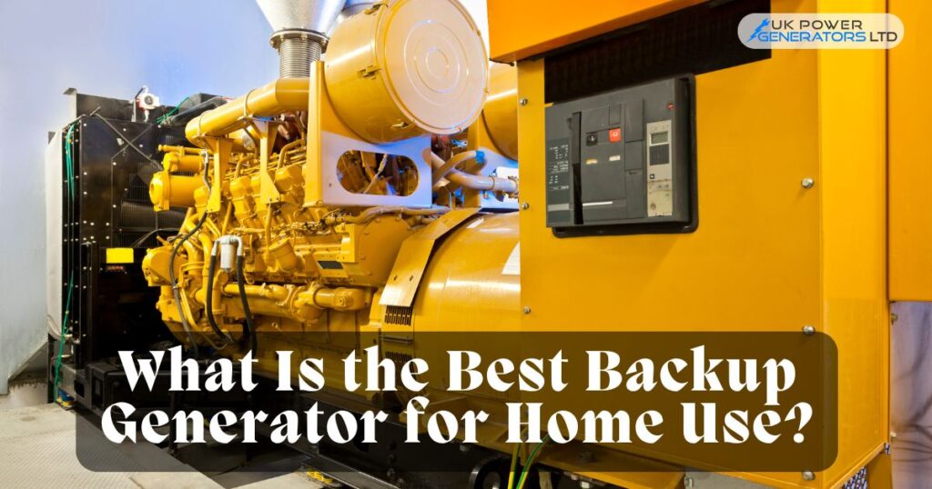 Best Backup Generator for Home Use