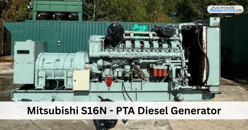 Mitsubishi S16N - PTA Diesel Generator